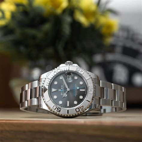 rolex yacht master 37 occasion|Rolex Yacht-Master 37 rhodium.